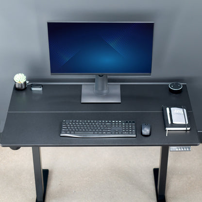 Spacious 44" x 24" Electric Adjustable Standing Desk