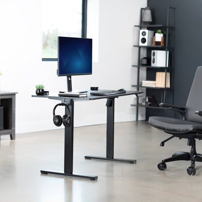 Spacious 44" x 24" Electric Adjustable Standing Desk