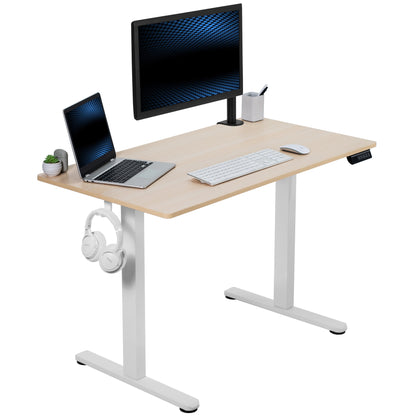 Spacious 44" x 24" Electric Adjustable Standing Desk