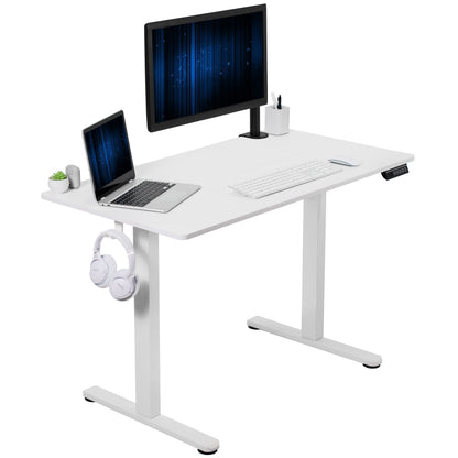 Spacious 44" x 24" Electric Adjustable Standing Desk