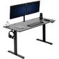 Premium 55" x 24" Adjustable Electric Standing Desk