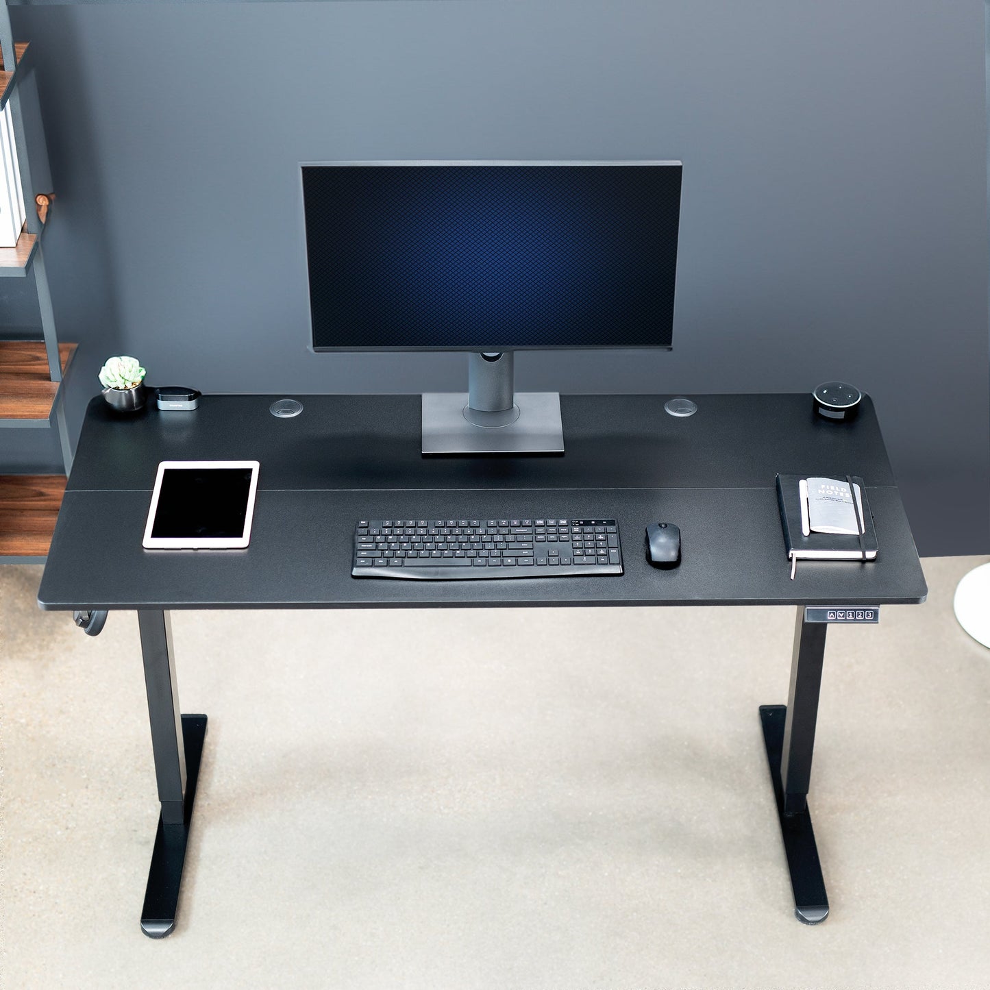 Premium 55" x 24" Adjustable Electric Standing Desk