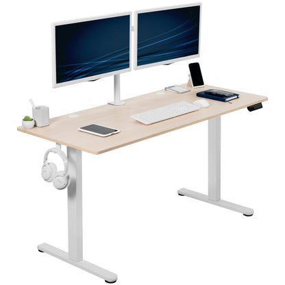 Premium 55" x 24" Adjustable Electric Standing Desk