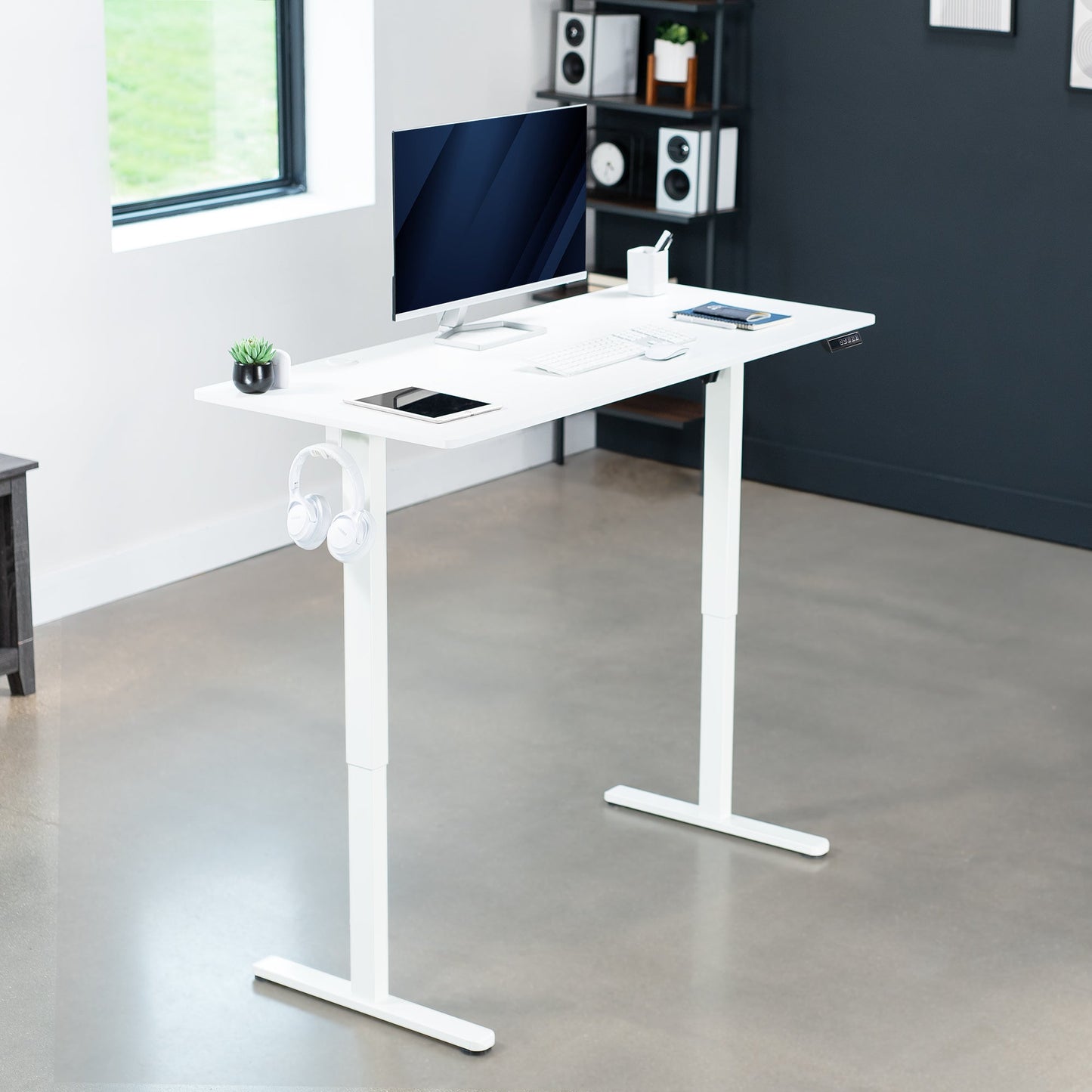 Premium 55" x 24" Adjustable Electric Standing Desk