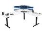 Elegant Corner Electric Standing Desk