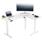 Elegant Corner Electric Standing Desk