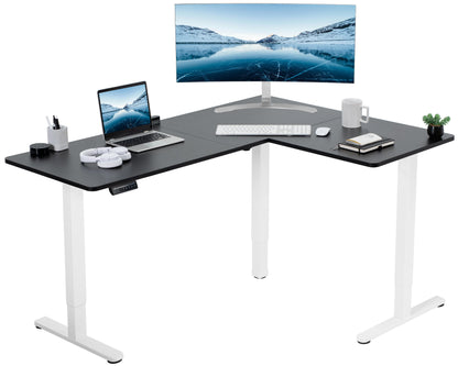 Elegant Corner Electric Standing Desk