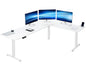 Elegant Corner Electric Standing Desk