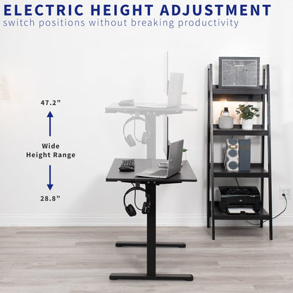 Versatile 40" x 24" Electric Adjustable Standing Desk