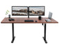 Spacious 71" x 30" Electric Height Adjustable Desk with User-Friendly 2 Button Controller