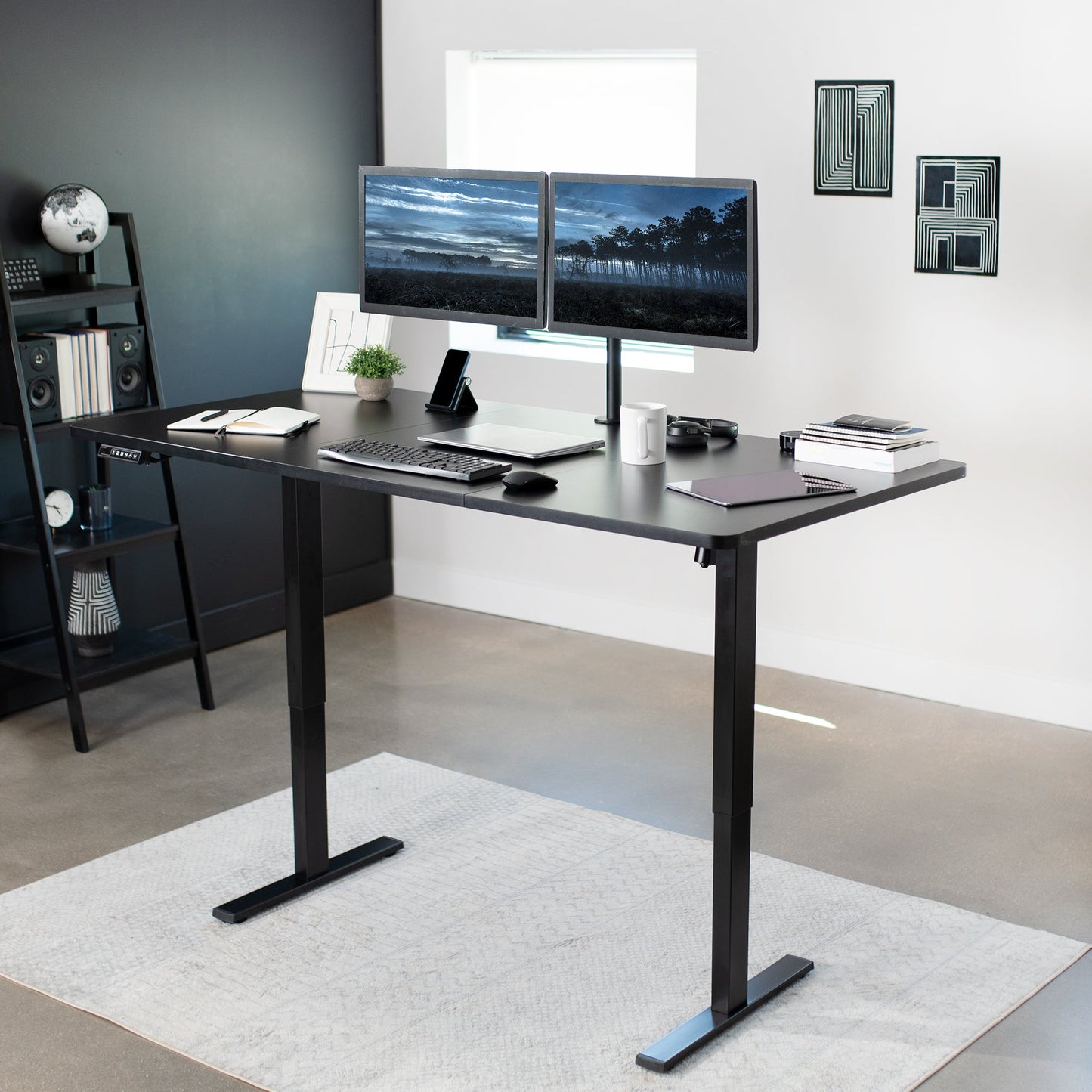 Elevate Your Workspace: 71" x 30" Adjustable Electric Desk with Memory Preset Features