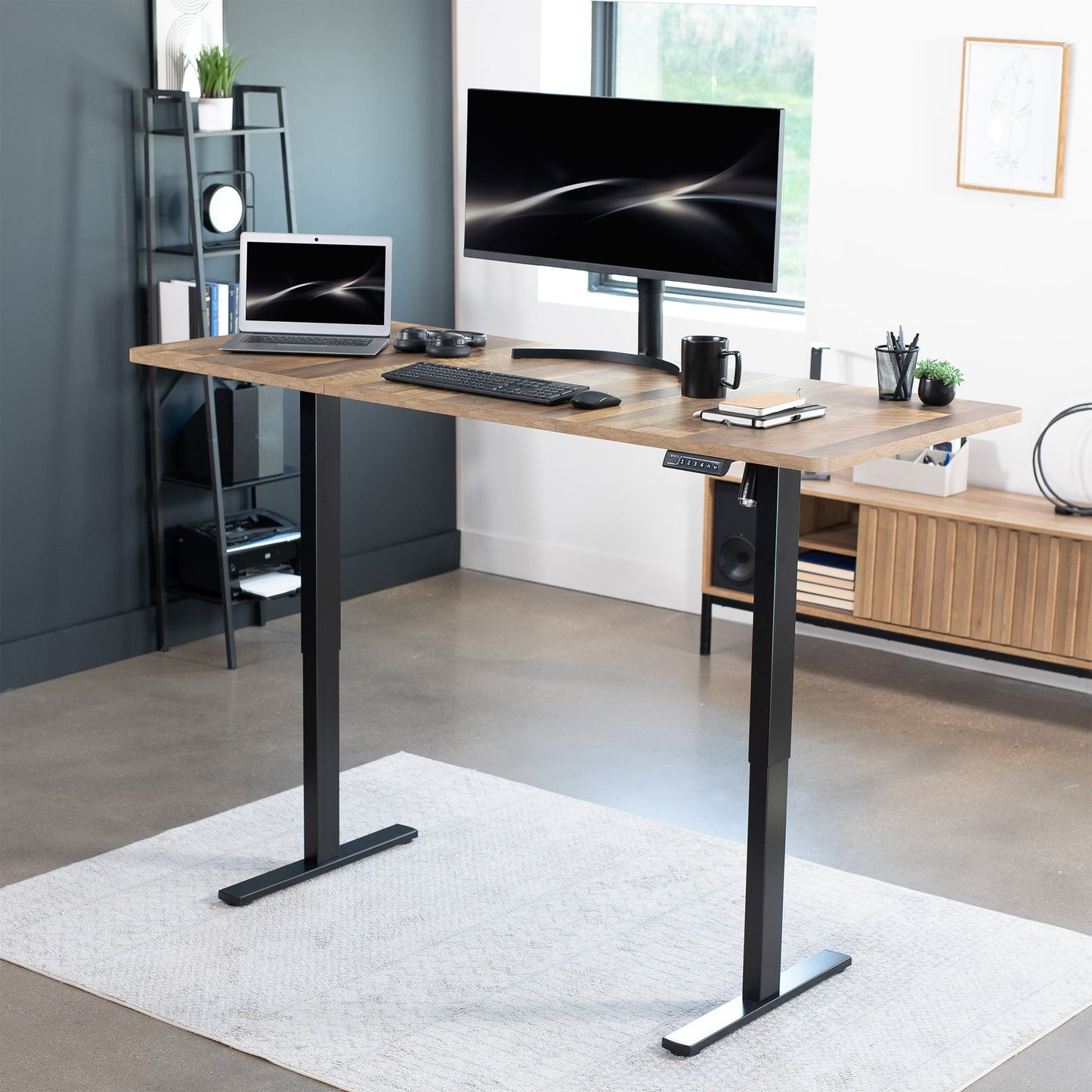 Elevate Your Workspace: 71" x 30" Adjustable Electric Desk with Memory Preset Features