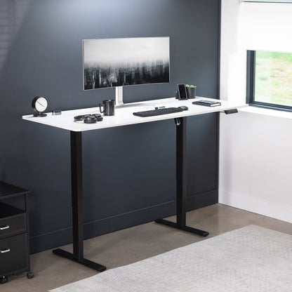 Elevate Your Workspace: 71" x 30" Adjustable Electric Desk with Memory Preset Features