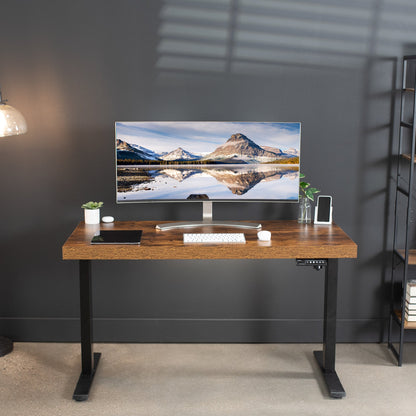 Stylish 51" x 25" Electric Lift Desk with Premium Extra Thick Surface