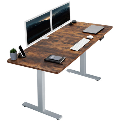 Elevate Your Workspace: 71" x 30" Adjustable Electric Desk with Memory Preset Features