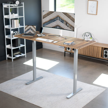 Elevate Your Workspace: 71" x 30" Adjustable Electric Desk with Memory Preset Features