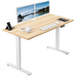 Sleek Electric Desk with Modern Square Corner Design