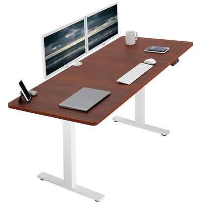 Elevate Your Workspace: 71" x 30" Adjustable Electric Desk with Memory Preset Features