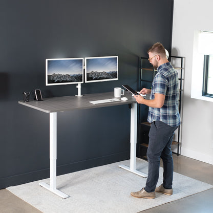 Elevate Your Workspace: 71" x 30" Adjustable Electric Desk with Memory Preset Features