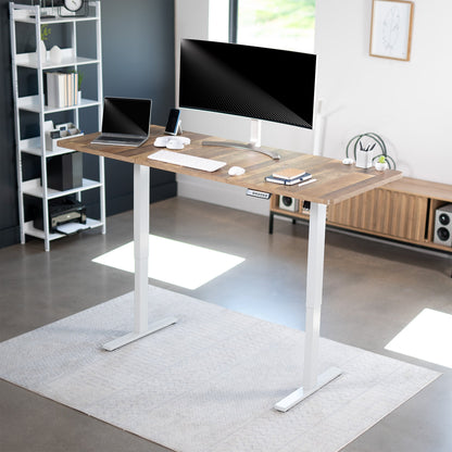 Elevate Your Workspace: 71" x 30" Adjustable Electric Desk with Memory Preset Features