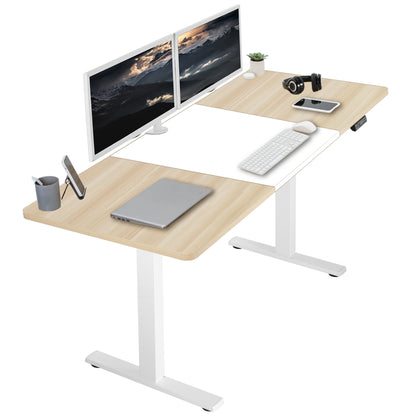 Elevate Your Workspace: 71" x 30" Adjustable Electric Desk with Memory Preset Features