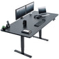 Spacious 71" x 36" Electric Standing Desk with One-Touch Memory Control