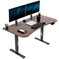 Elevate Your Workspace with a 63" x 32" Touchscreen Electric Standing Desk with Memory Control!