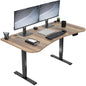 Elevate Your Workspace with a 63" x 32" Touchscreen Electric Standing Desk with Memory Control!