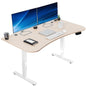 Elevate Your Workspace with a 63" x 32" Touchscreen Electric Standing Desk with Memory Control!