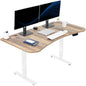 Elevate Your Workspace with a 63" x 32" Touchscreen Electric Standing Desk with Memory Control!