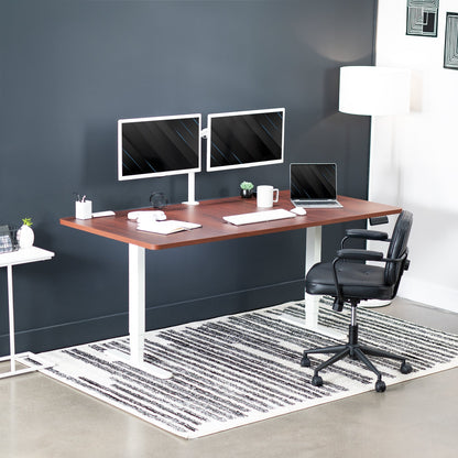 Spacious 71" x 36" Electric Standing Desk with One-Touch Memory Control