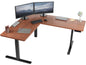 Sleek 67" x 60" Corner Electric Desk with Innovative Memory Controller