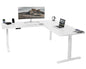 Sleek 77" x 71" Corner Electric Desk with User-Friendly Push Button Memory Control