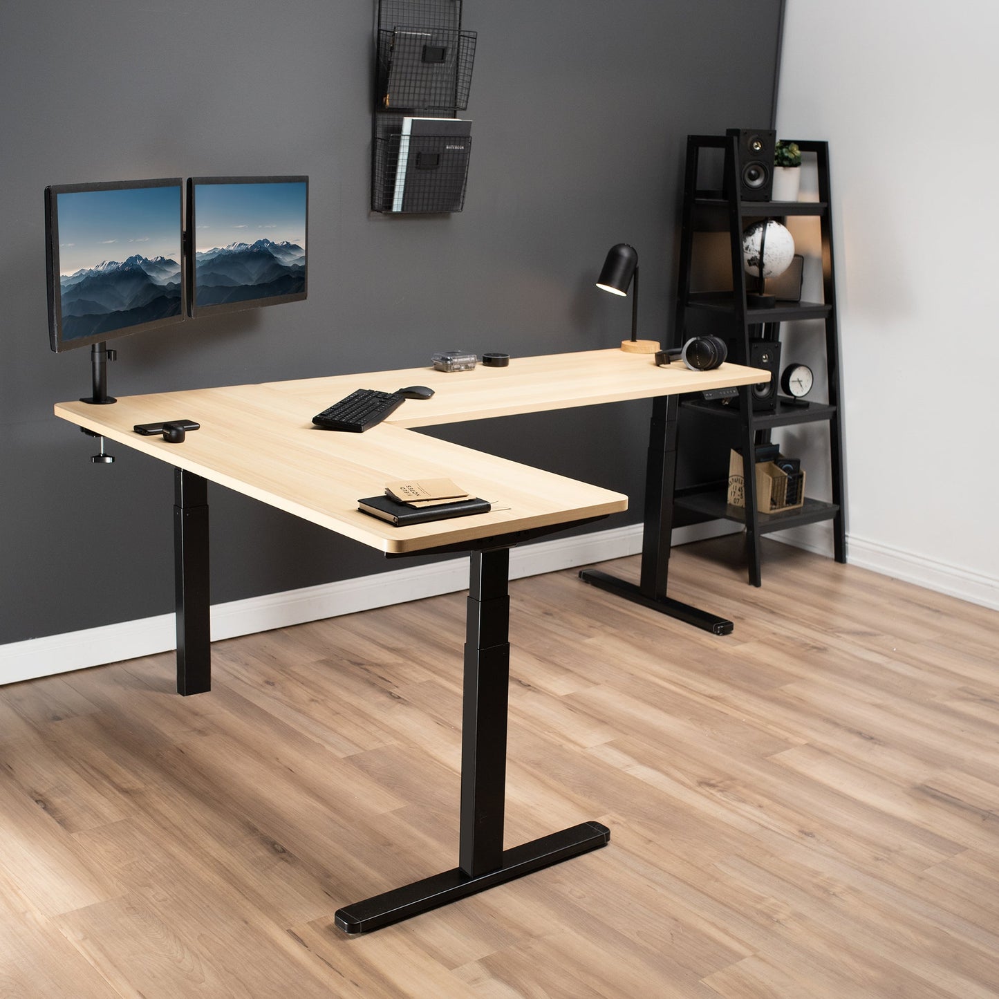 Elevate Your Workspace: 83" x 60" Smart Electric Corner Desk with One-Touch Memory Control