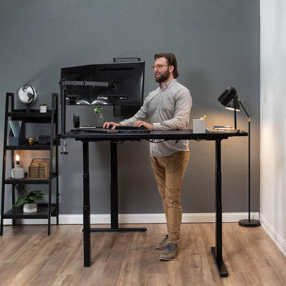 Elevate Your Workspace: 83" x 60" Smart Electric Corner Desk with One-Touch Memory Control