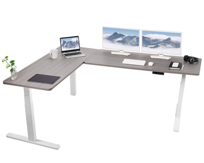 Elevate Your Workspace: 83" x 60" Smart Electric Corner Desk with One-Touch Memory Control