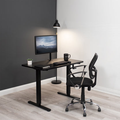 Ergonomic Manual Height-Adjustable Desk for Ultimate Comfort