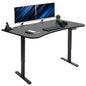 Elevate Your Workspace: 63" x 32" Dual Motor Electric Standing Desk with Personalized Push Button Memory Controller