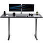 Expansive Dual Motor Electric Standing Desk - 71" x 30" for Easy Height Adjustment