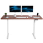 Expansive Dual Motor Electric Standing Desk - 71" x 30" for Easy Height Adjustment