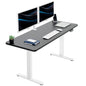 Spacious 60" x 24" Electric Standing Desk with Convenient 2-Button Controller