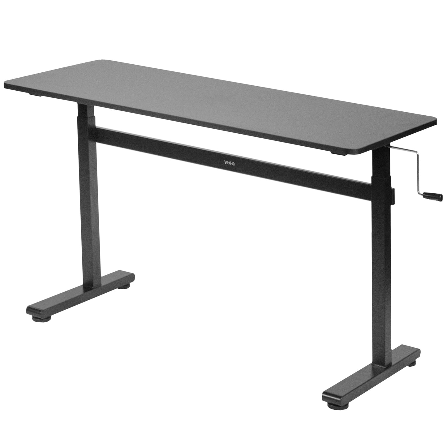 Transform Your Workspace with a 55" x 24" Crank Height Adjustable Desk!