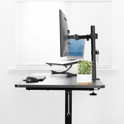 Transform Your Workspace with a 55" x 24" Crank Height Adjustable Desk!